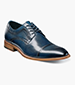 Men's Dress Shoes | Cognac Cap Toe Oxford | Stacy Adams Dickinson