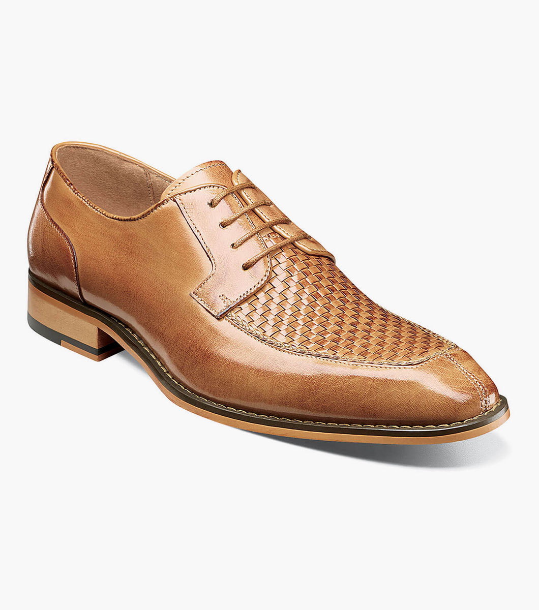 Winthrop Moc Toe Woven Oxford Men’s Dress Shoes | Stacyadams.ca