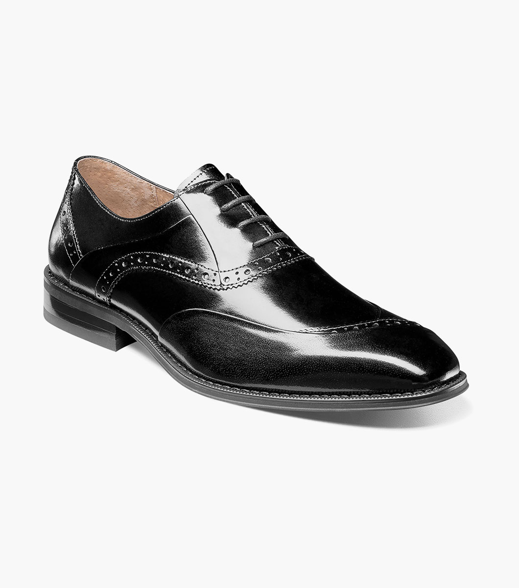 Gillam Folded Vamp Wingtip Oxford All Mens Shoes | Stacyadams.ca