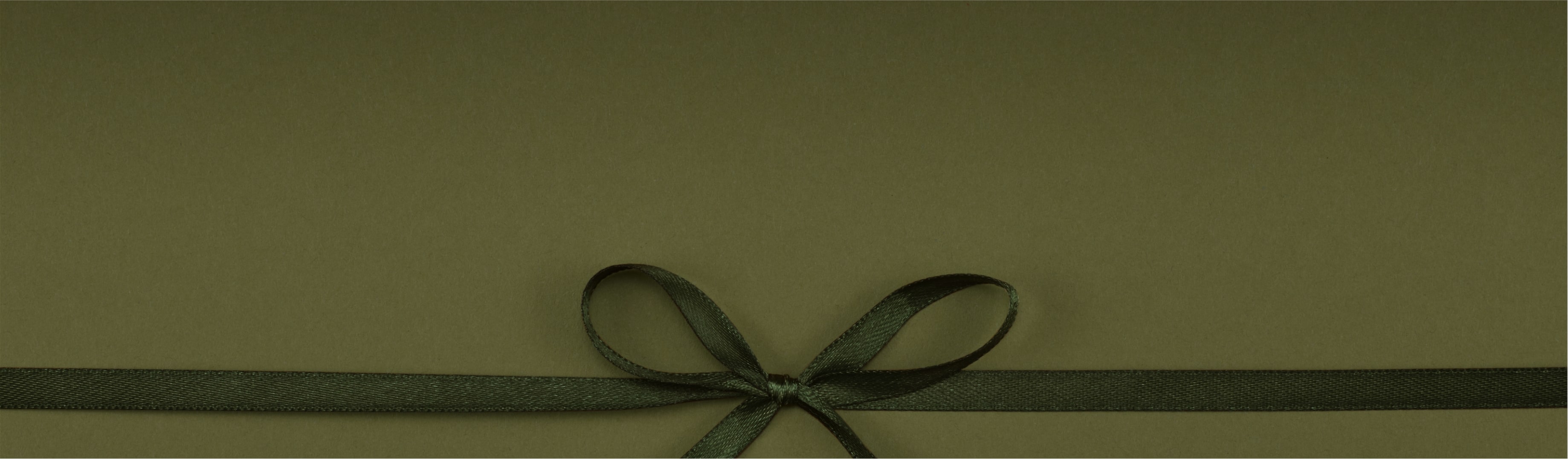 Shop the Stacy Adams gift guide. Image features a green present tied with a bow.