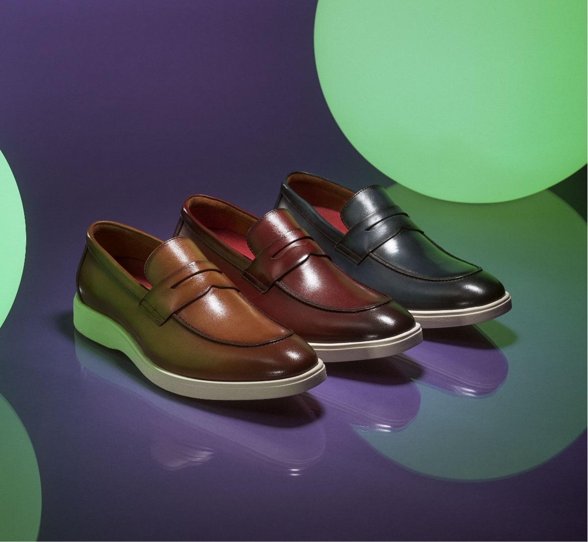 Shop Stacy Adams loafers featuring the Spencer loafer.