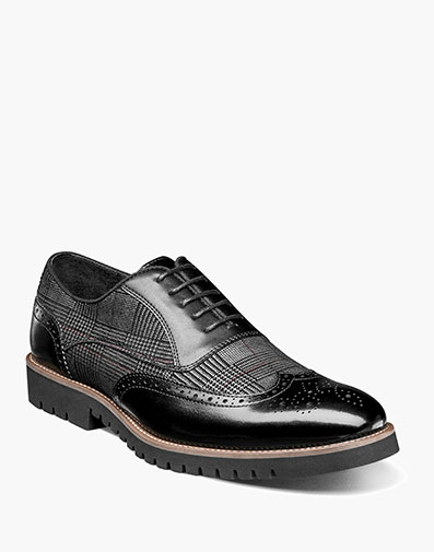 Baxley Wingtip Oxford in Black for $$150.00