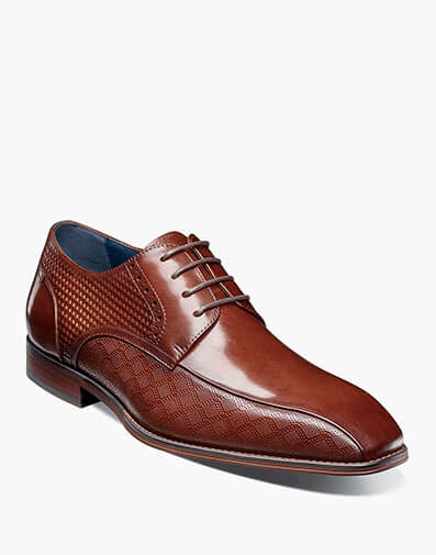 Simmons Bike Toe Oxford in Cognac for $$175.00