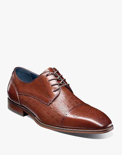 Silsbury Cap Toe Oxford Cognac