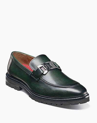 Hale Moc Toe Bit Slip On in Green for $$150.00