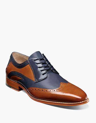 Ivingale Wingtip Oxford in Tan Multi for $$165.00