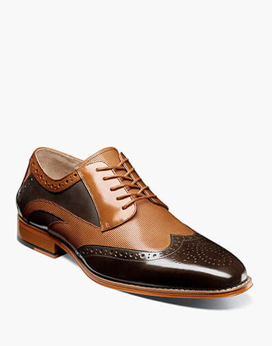 Ivingale Wingtip Oxford in Brown Multi for $$165.00