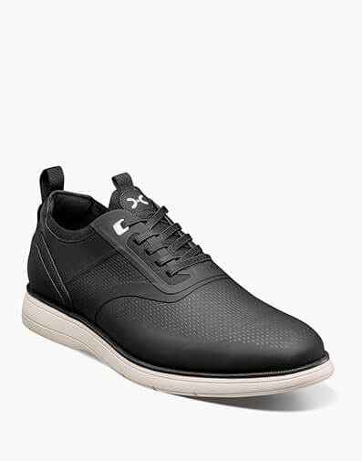 Everidge Plain Toe Elastic Lace Up