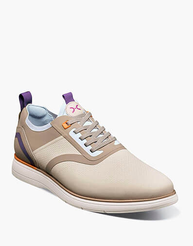 Everidge Plain Toe Elastic Lace Up