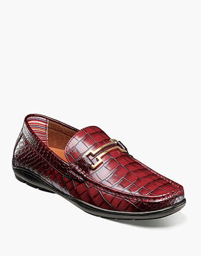 Embrey Moc Toe Bit Slip On in Wine for $$90.00