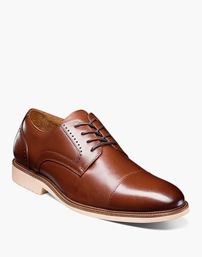 Wesbridge Cap Toe Oxford in Chocolate for $$160.00