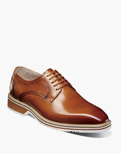 Barringer Plain Toe Oxford in Tan for $$180.00