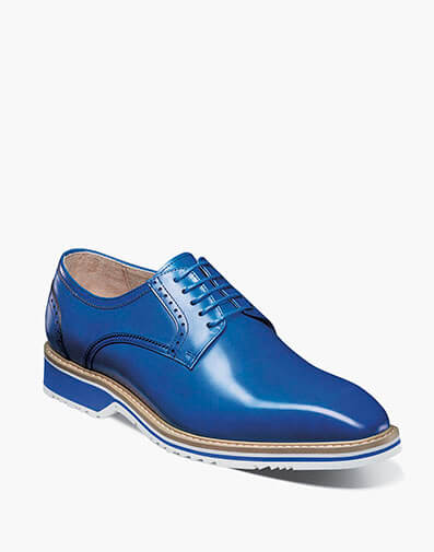 Barringer Plain Toe Oxford Blue