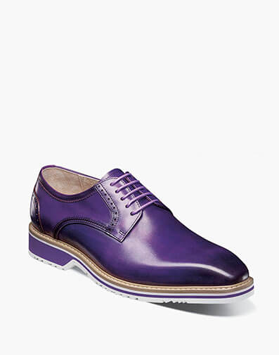 Barringer Plain Toe Oxford in Purple for $$180.00