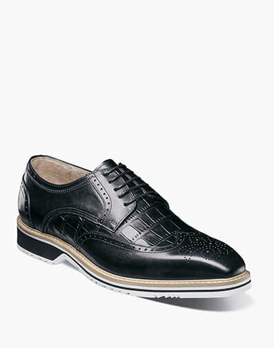 Beaumont Wingtip Oxford Black