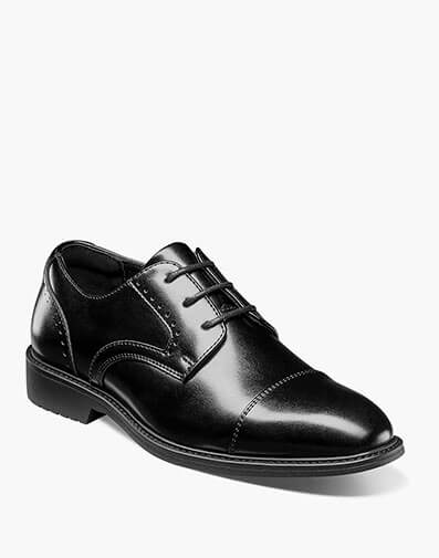 Kids Wesbridge Cap Toe Oxford in Black Multi for $$85.00